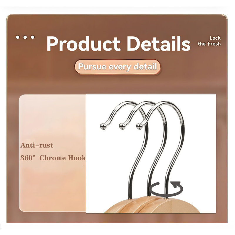 Wooden Hanger, 60