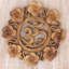 Décoration murale en bois Blooming Om