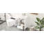 Meuble-lavabo de 20 po avec lavabo, armoire de salle de bain avec porte en verre à fermeture douce, tiroir-432274405