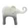 Ceramic Elephant Sculpture - Contemporary Elephant Statue for Home or Office Decor - Elephant Lover Gift Idea - Decorative Home Decor Accent