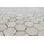 Hex Polished 2" x 2" Marble Honeycomb Mosaic Wall & Floor Tile