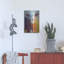 Art mural en métal luxueux «Caramely» par Rita Kirkman, 12 po x 16 po-101656830