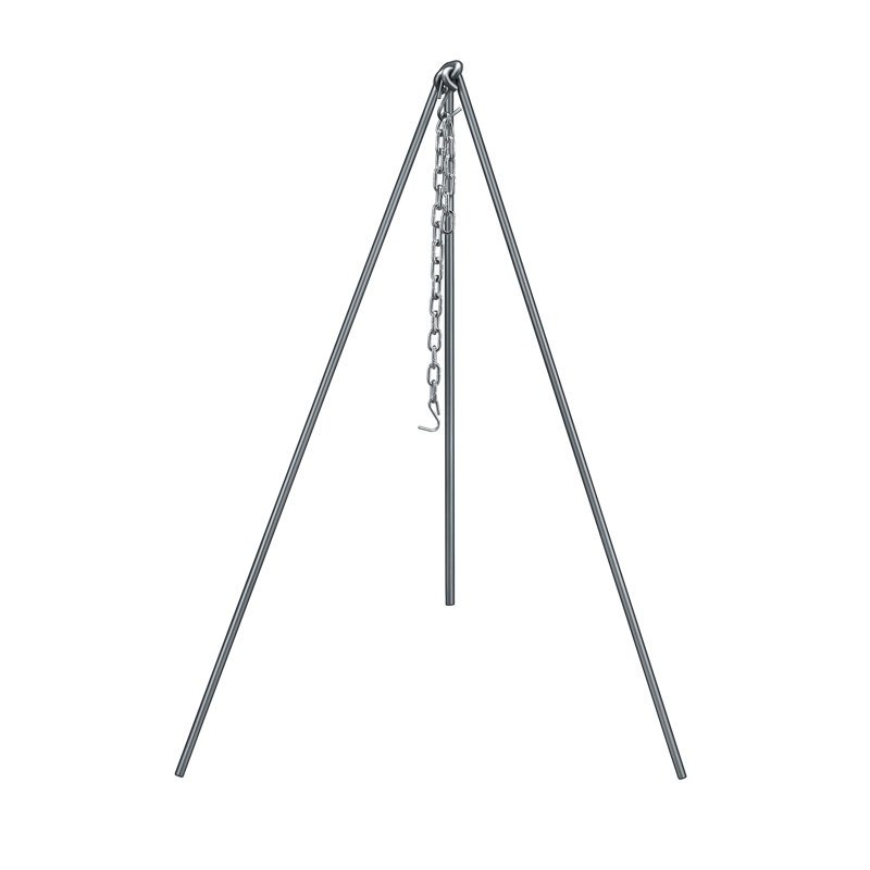 1.5'' x 1.5'' Stainless Steel Fire Pit Stand, Sliver