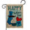 Drapeau de jardin en toile de jute 18,5 po x 13 po Roslin Happy Impressions