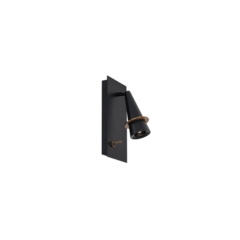 Lampe de lecture à DEL à intensité réglable Wizard avec port USB et USBc intégré, température de couleur 3000K