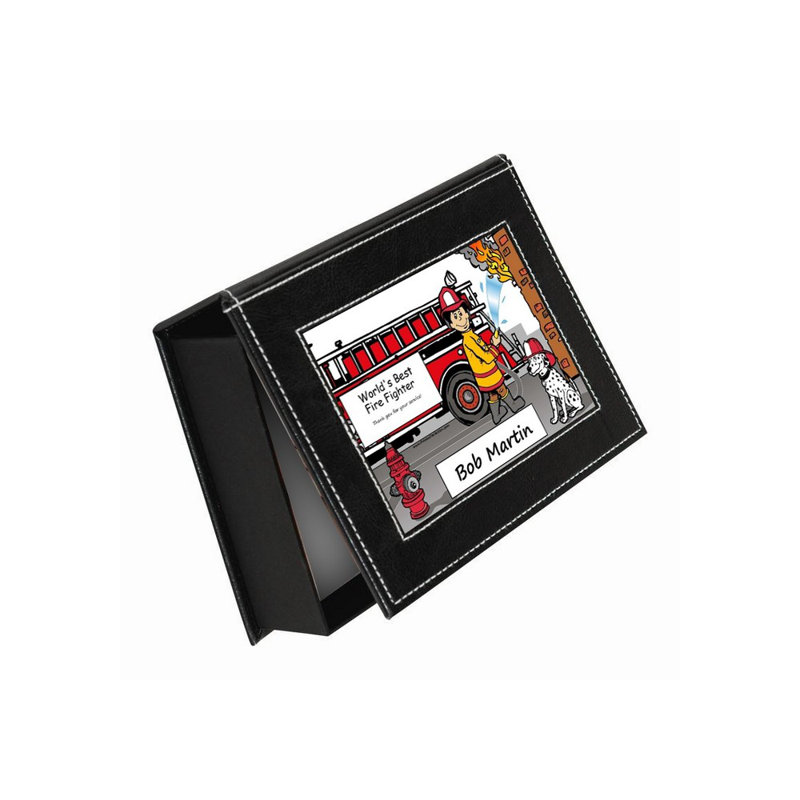 Faux Leather Memory Box