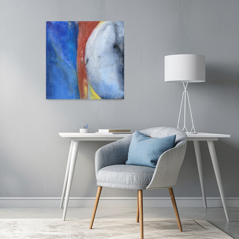 Heaven At Night, art contemporain abstrait, H 24 po x l 24 po