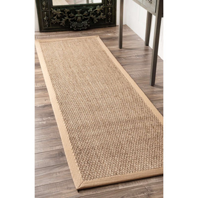 Angelica Bamboo Slat / Seagrass Area Rug