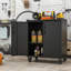 Metal Garage Storage Cabinet with Wheels