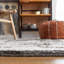 Kass Abstract Hand-Knotted Wool Area Rug in Ivory/Charcoal-1043490718