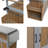 60.6" Foldable Outdoor Kitchen Island With Stainless Steel Top - Mobile BBQ Prep Cart With Storage Cabinet & Towel Rack - Solid Wood Frame - Black-1703135776