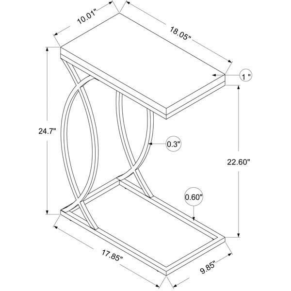 Dimensions du produit