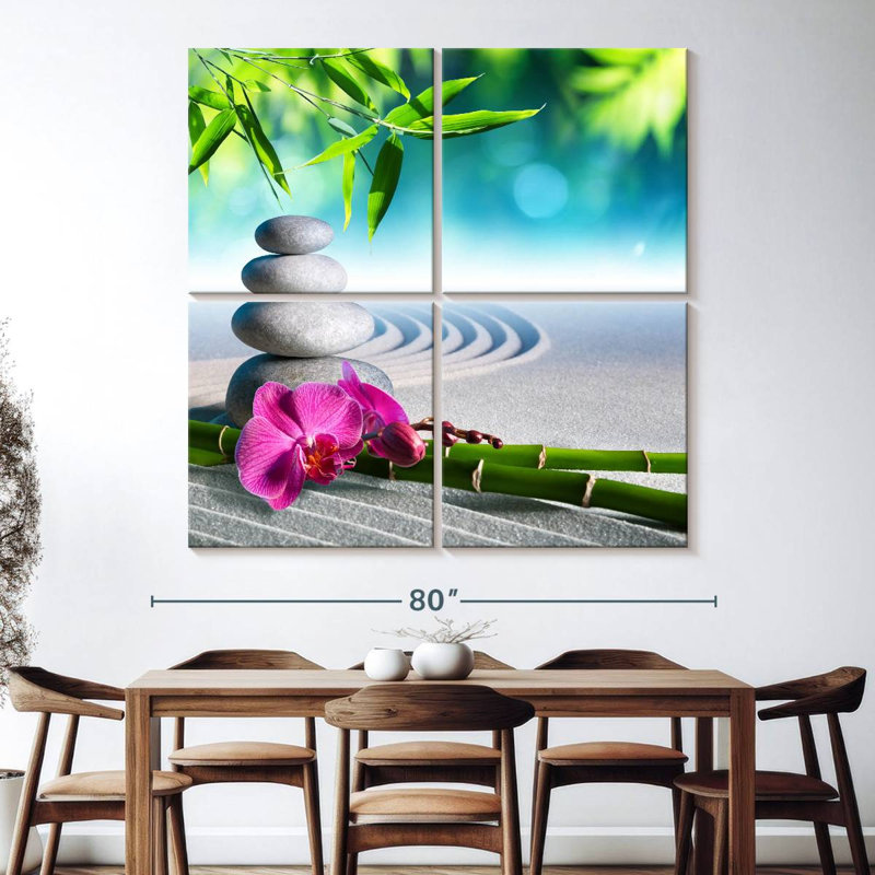 Kerrick Bamboo Zen, 74" H x 74" W