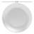 Over&Back Coupe Semi Hand-Finished Stoneware Appetizer Plates-99296343