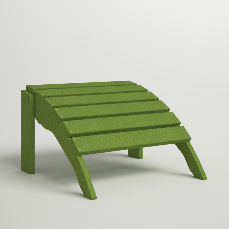 Repose-pieds d'extérieur Leighton, Vert lime