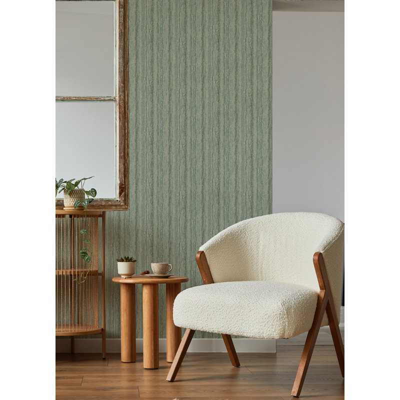 Rouleau de papier peint L 27 pi x l 27 po Maclean, Vert