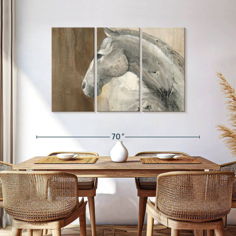 Brampt Horse Her Majesty, 36" H x 57" W