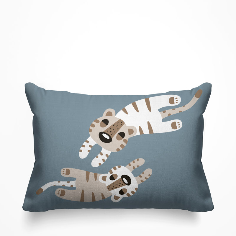 Coussin Jiba, gris