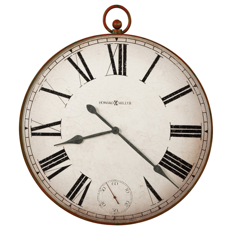 Metal Analog Wall Clock