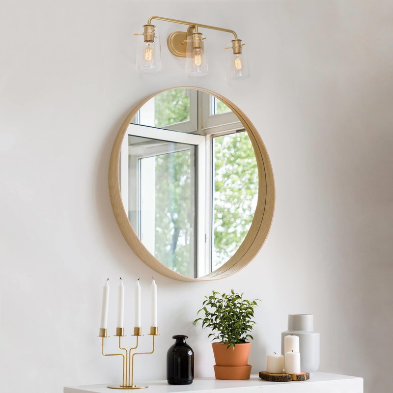 Cie 3-Light Dimmable Bathroom Vanity Light