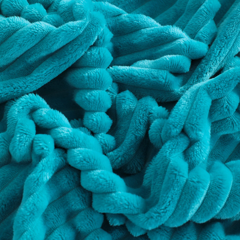 Couverture pour bébé en peluche?, Jeté, Turquoise