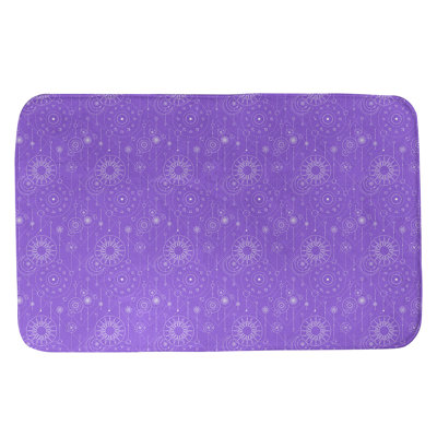 Tapis pour salle de bain astrologie Leffel