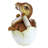 Baby Raptor Dino Egg Statue