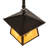 Jaliyah 1 - Light Craftsman Brown Lantern Pendant