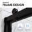 56" - 60" W x 64"H Frameless  Double Sliding Glass Tub Shower Doors | 5/16" (10mm) Clear Tempered Glass | Leak-Proof Precision | Durable Stainless Steel Hardware | Perfect Adjustment Uneven Walls-111970896