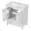 Meuble-lavabo 30 po avec lavabo en céramique-108863512-108863516