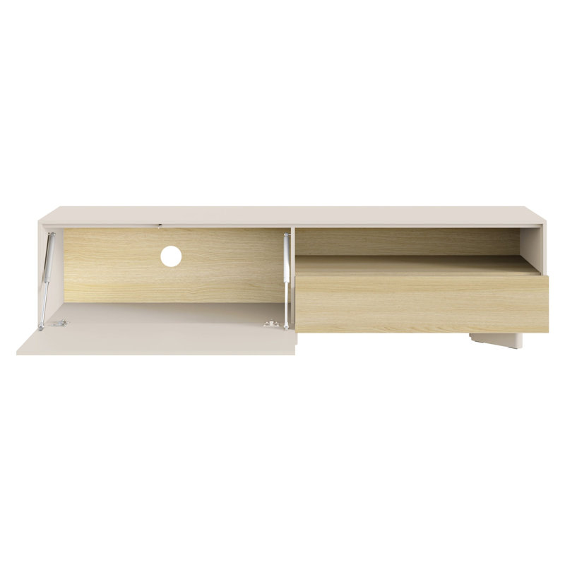 Unfinished TV Stand, 175, No Fluted Front