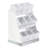 Luxe Condiment Display with Melamine Jars-147660296