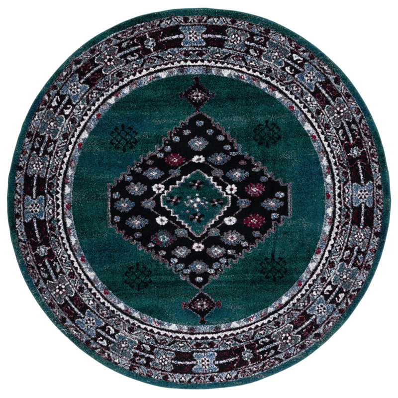 Djenaba Performance Oriental Rug, Round 6'7"