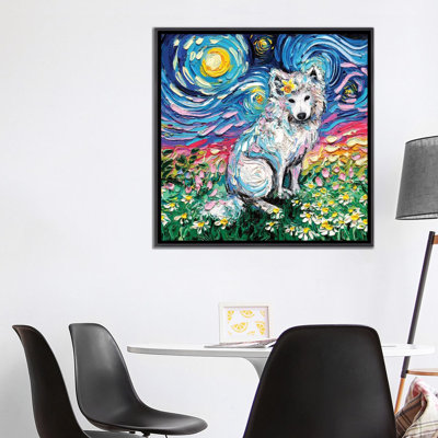 Reproduction d’art « Samoyède II » par aja Trèves