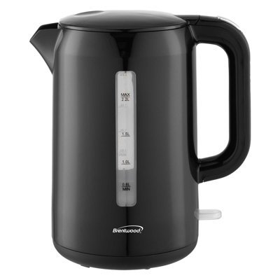 Bouilloire électrique sans fil Brentwood 360 de 2,2 L avec arrêt automatique
