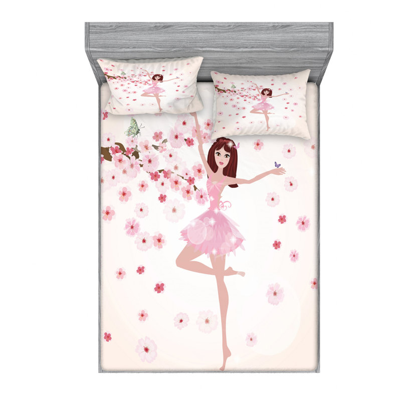 Microfiber Sheet Set, Full Sheet Set with Fitted Sheet