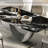 Modern Luxury Microlite Stone Dining Table-104732956