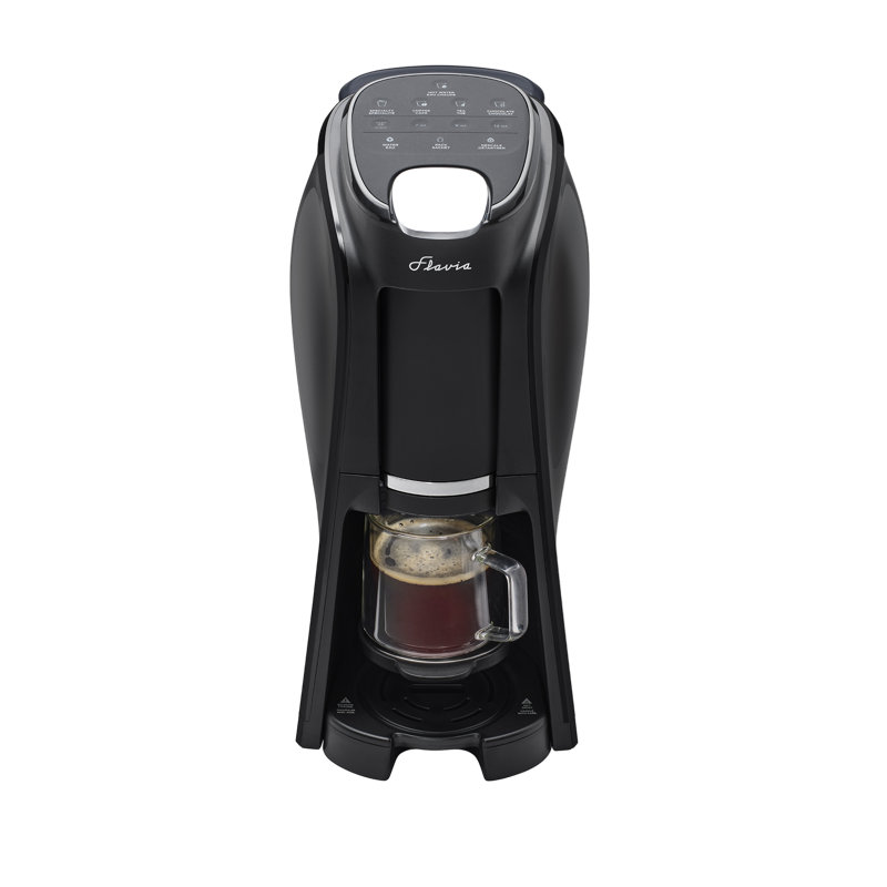 Flavia Aroma Brewer -  Makes Coffee, Lattes, Tea, and other Hot or Iced Beverages with Single-Serve Freshpacks, Black, Black