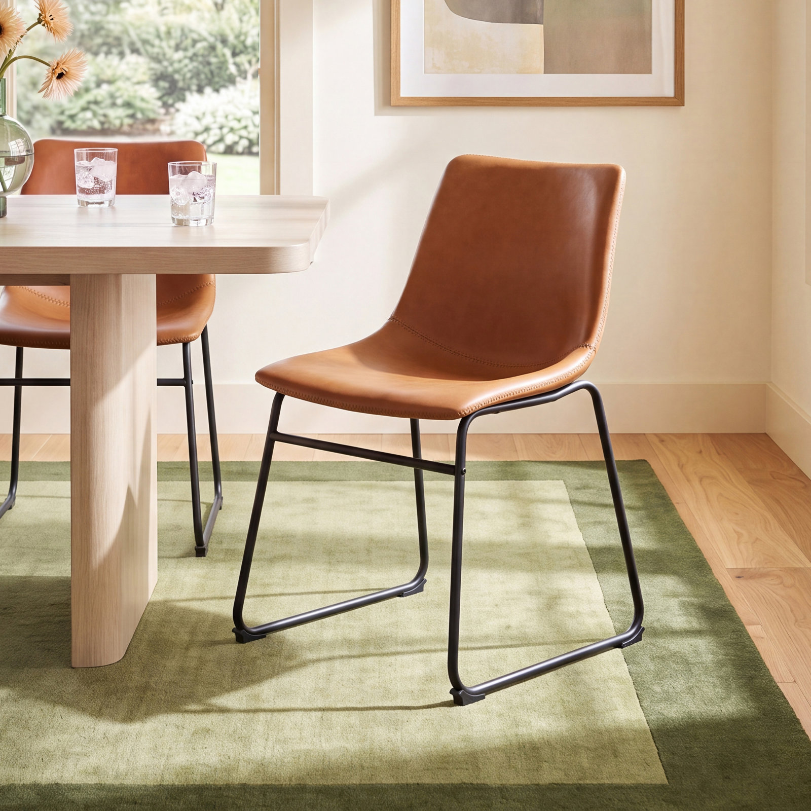Anke Dining Chair, Brown