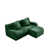 Ours en peluche vert