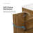 OVE Decors Juliette 42 In. Single Sink Freestanding Warm Walnut Bathroom Vanity With White Quartz Top And Brushed Gold Hardware-121369934