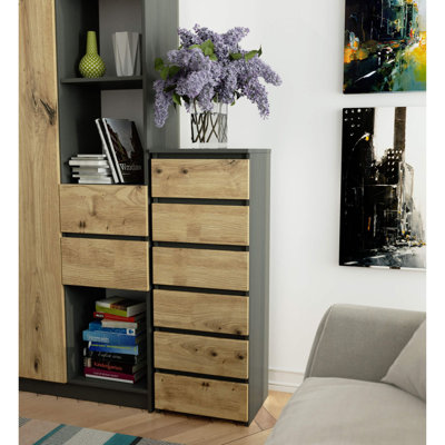 Gelincik 6 -Drawer Console