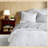 Piece King Polyester Bedding Sets, Woven Stripe Modern Home