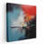 White Floater Framed Canvas