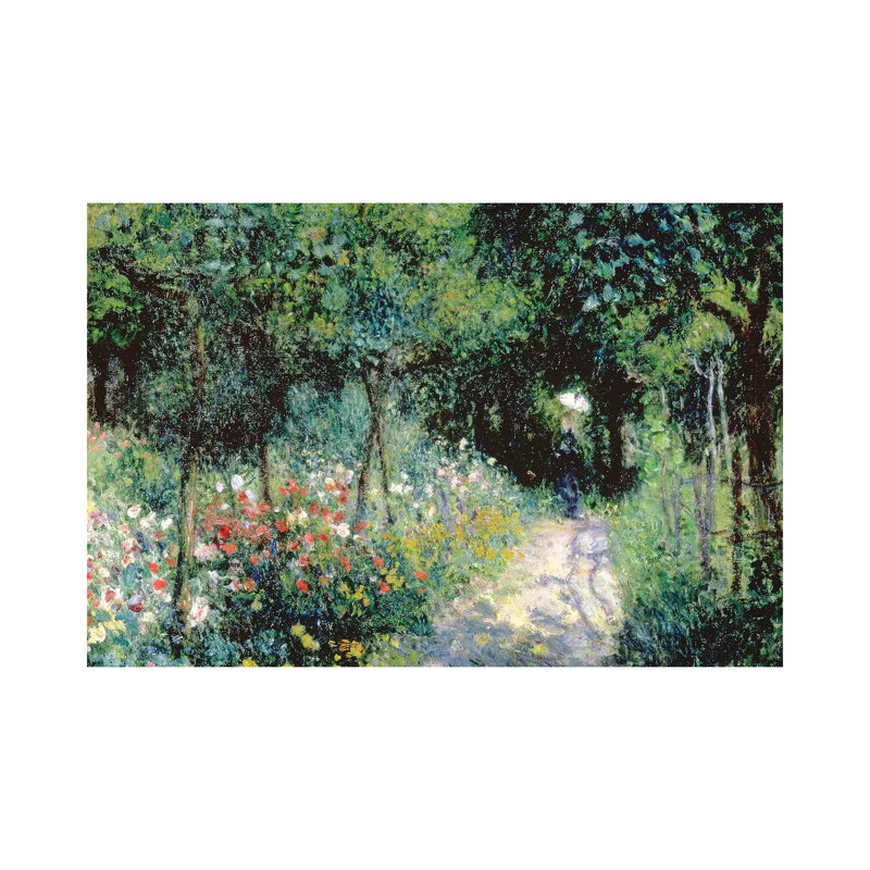 Women In A Garden, 1873 by Pierre-Auguste Renoir - Wrapped Canvas Painting, 152.5 cm H x 101.5 cm W