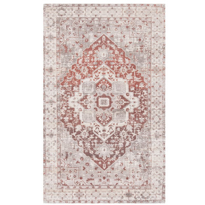 Tapis oriental ivoire tissé à plat à la main Joppatowne