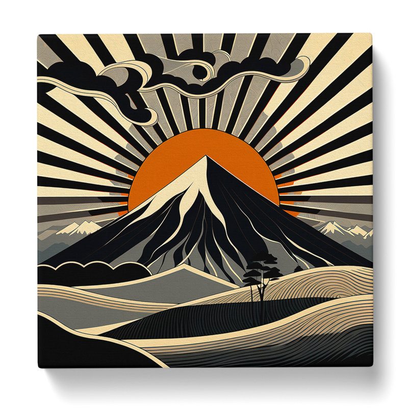 Mount Fuji - Wrapped Canvas, 50cm H x 50cm W x 3cm D