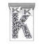 Ensemble de draps lettre en microfibre-45327005-45356176