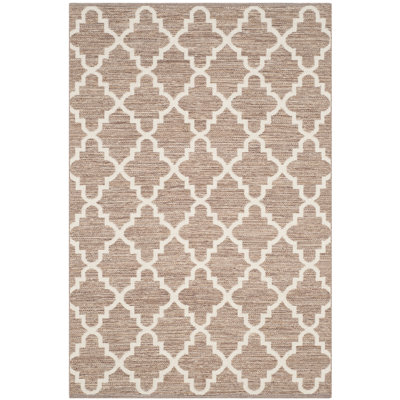 Melchor Hand Woven Cotton Geometric Rug