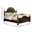 Lit standard avec matelas Dionne-1142487017